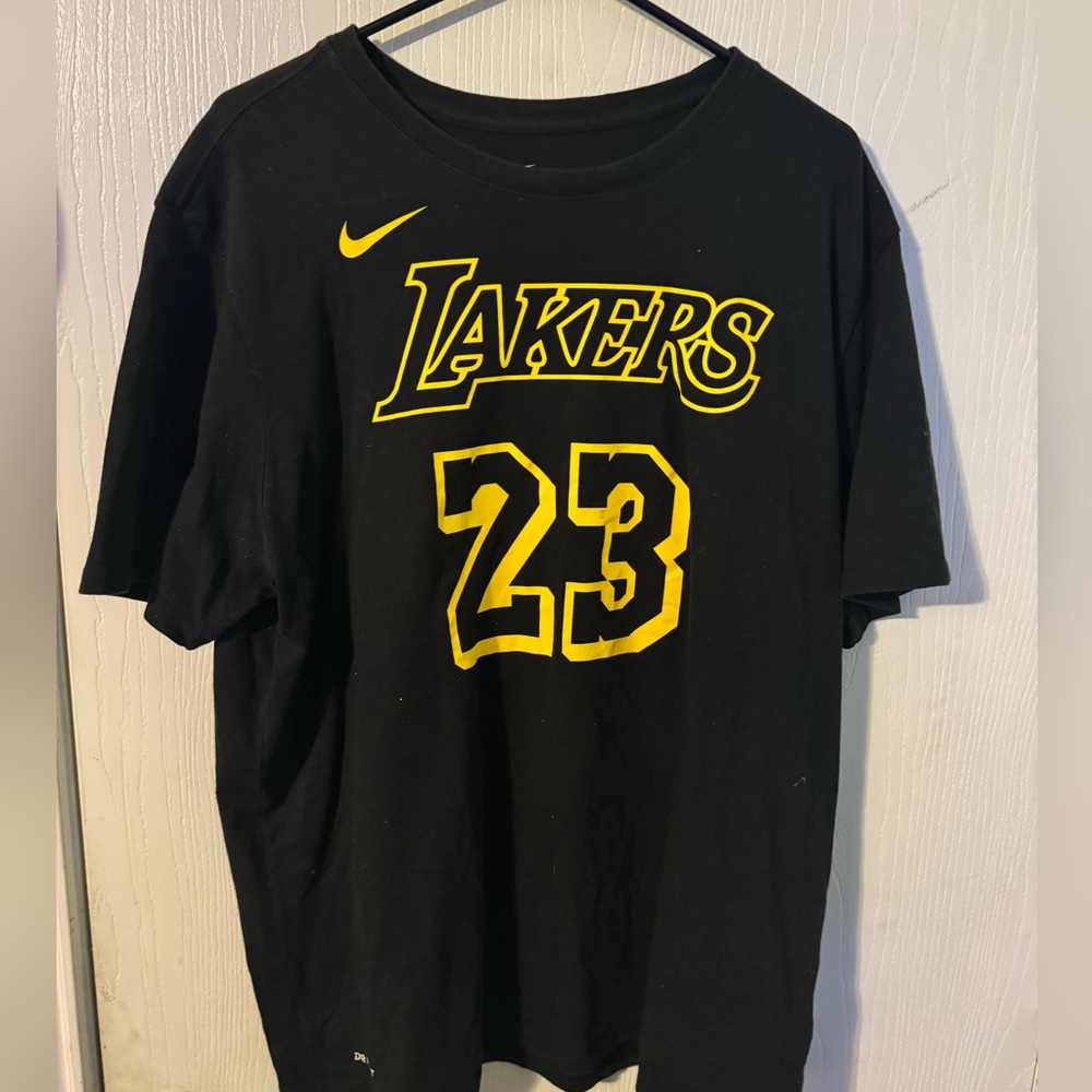 NIKE Dri-Fit LeBron James #23 Lakers Tshirt